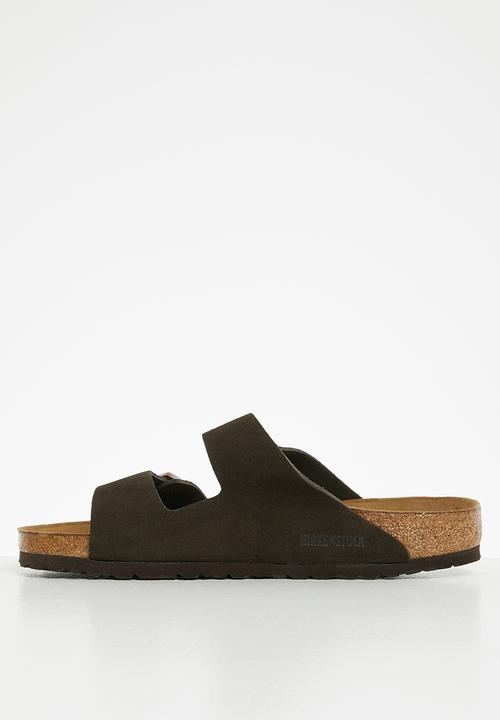 Birkenstock - Arizona suede soft footbed - mocca