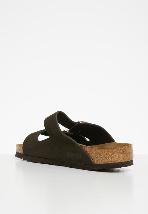Birkenstock - Arizona suede soft footbed - mocca