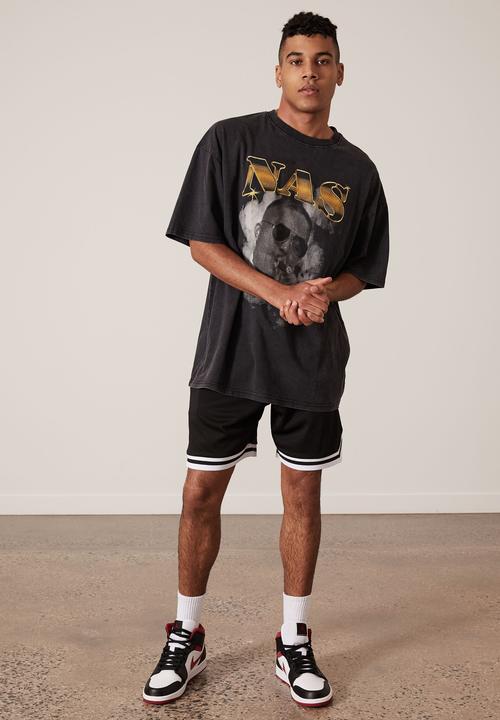 Factorie - Basketball short - black