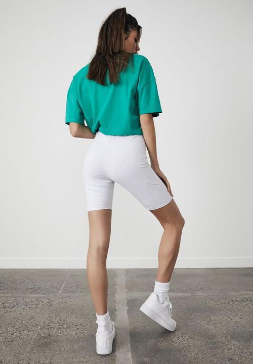 Factorie - Graphic bike short - grey marle
