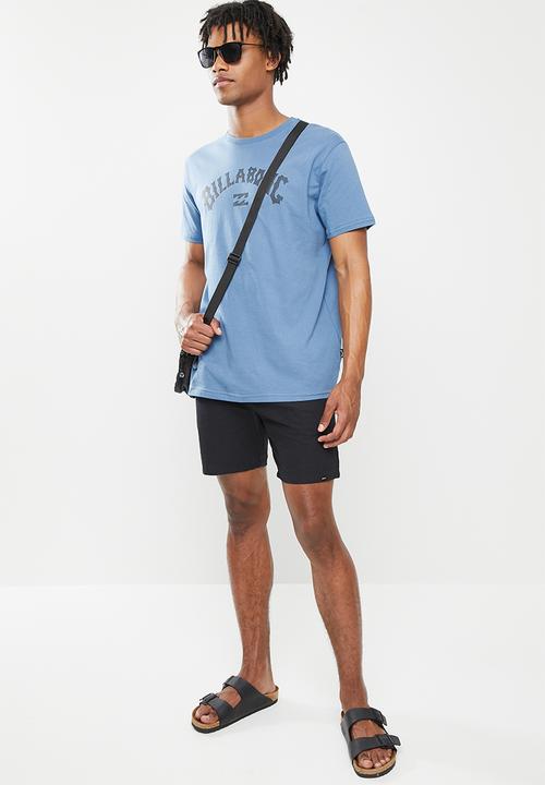 Billabong  - Arch wave short sleeve  - blue