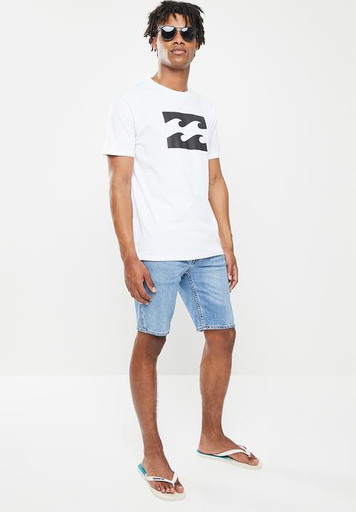 Billabong  - Team wave short sleeve  - white