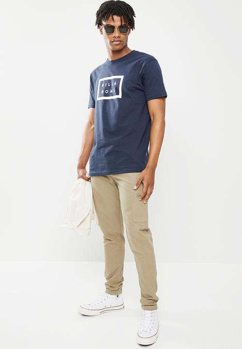 Billabong  - Die cut short sleeve - navy