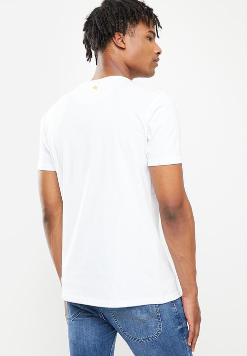SOVIET - M ward short sleeve logo tee  - white