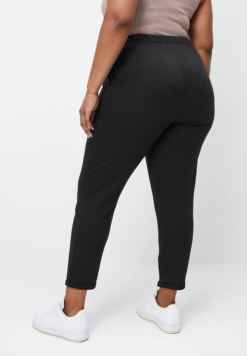 Blake - Jogger ankle grazer -  black