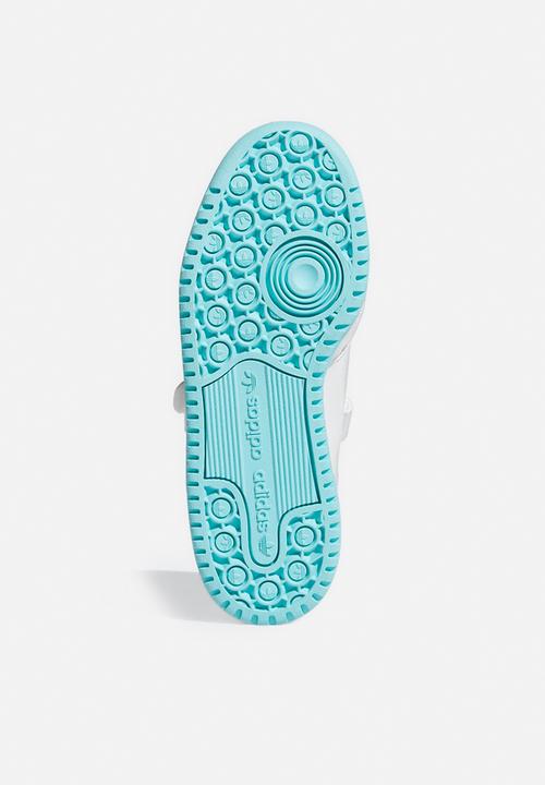 adidas Originals - Forum j iridescent - white/pulse aqua