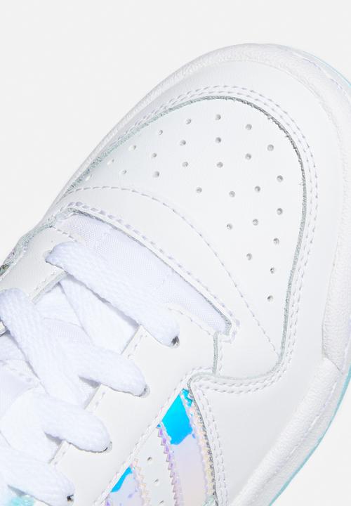 adidas Originals - Forum j iridescent - white/pulse aqua