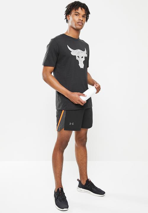 Under Armour - UUA Project Rock Brahma.Bull short sleeve - black