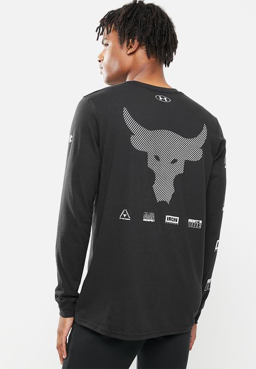 Under Armour - UA Project Rock Brahma Bull long sleeve - black