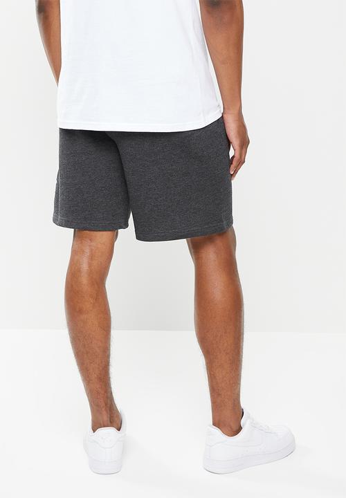 Aca Joe - Big aj logo shorts - charcoal