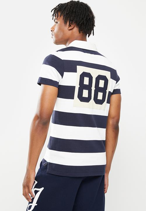 Aca Joe - Yd 88 rugby golfer - navy/white