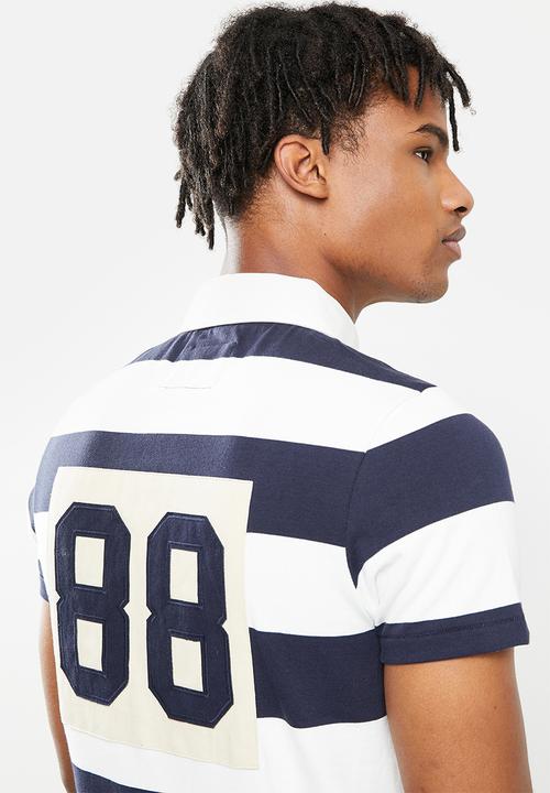 Aca Joe - Yd 88 rugby golfer - navy/white