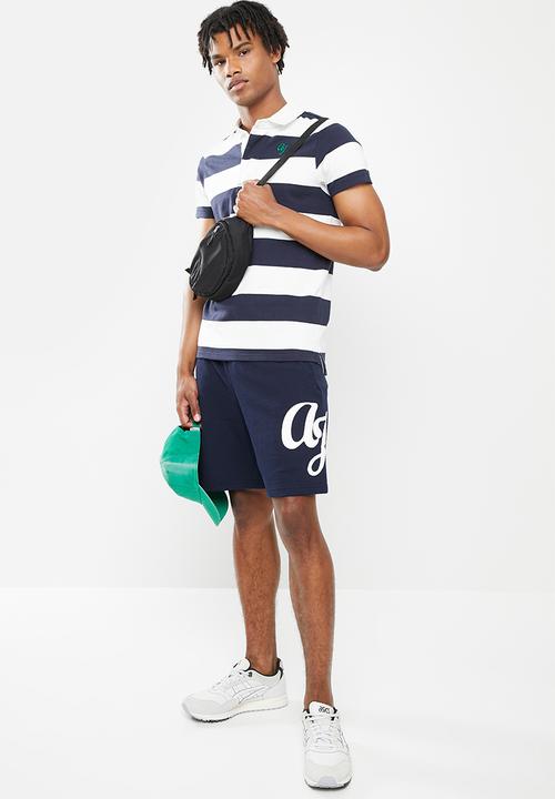Aca Joe - Yd 88 rugby golfer - navy/white