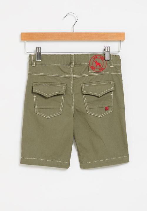 LAB - Boys shorts - olive