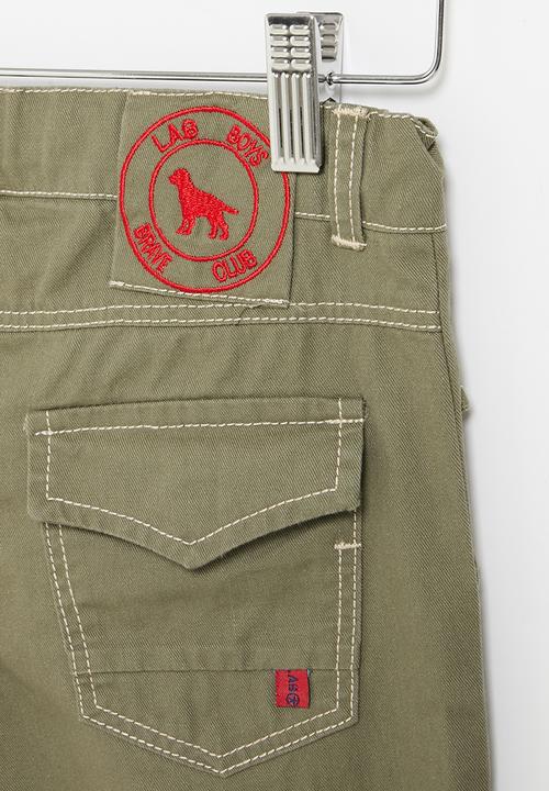 LAB - Boys shorts - olive