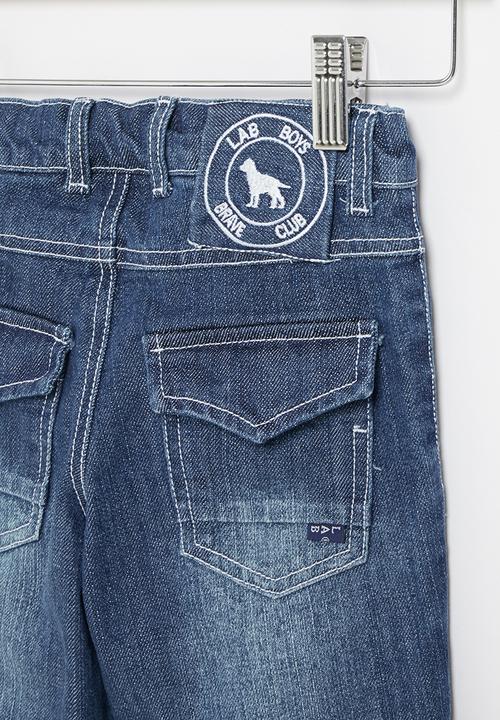 LAB - Boys denim jogger - blue