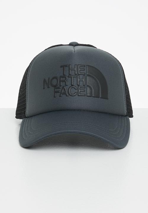 The North Face - Tnf logo trucker - asphalt grey/tnf black