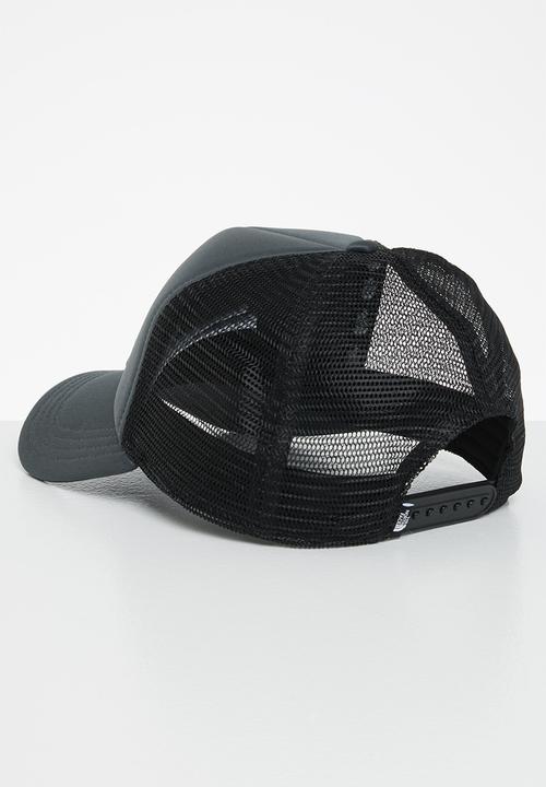 The North Face - Tnf logo trucker - asphalt grey/tnf black