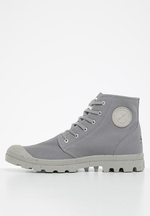 Palladium - Pampa hi organic ii gray - gray flannel