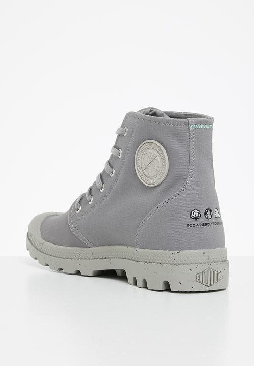 Palladium - Pampa hi organic ii gray - gray flannel
