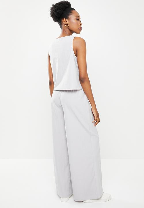 dailyfriday - Vest & cullote set - light grey