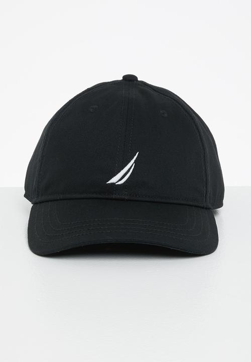 Nautica - Anchor j class 6 panel baseball cap - true black