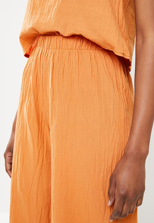 dailyfriday - Vest & cullote set - burnt orange 
