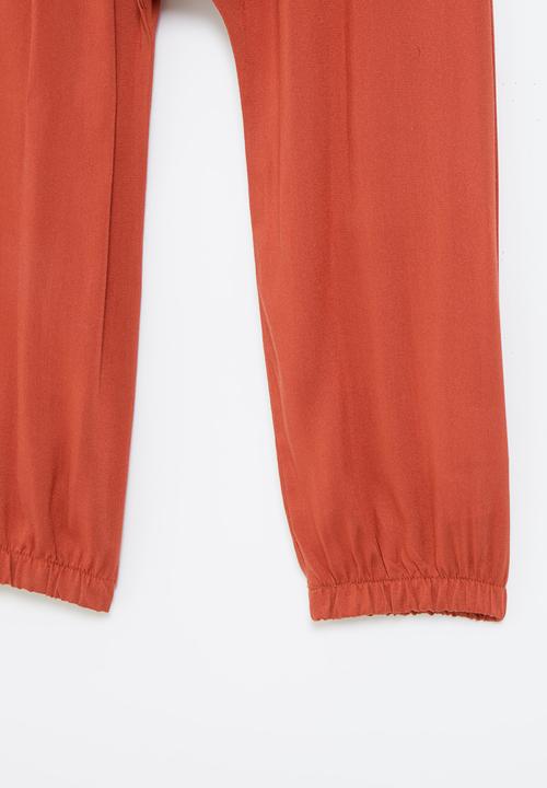 Pop Candy - Younger girls jumpsuit - rust