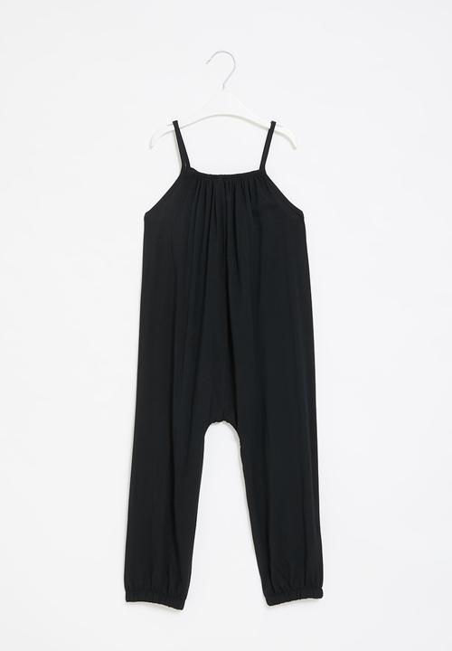 Pop Candy - Younger girls jumpsuit - black