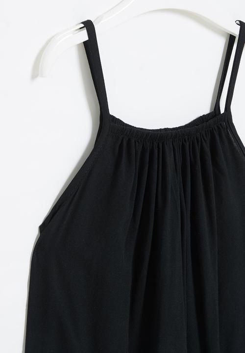 Pop Candy - Younger girls jumpsuit - black