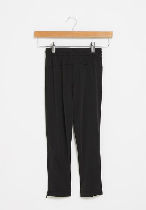 PUMA - Za boys tricot pant - black