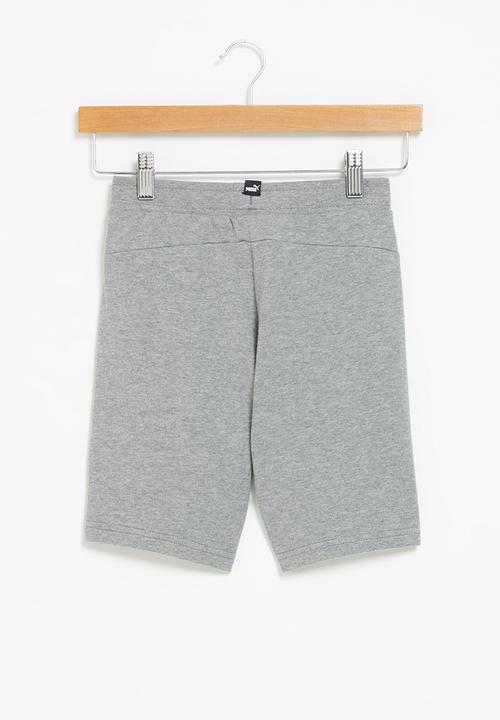 PUMA - Ess sweat shorts b - medium gray heather