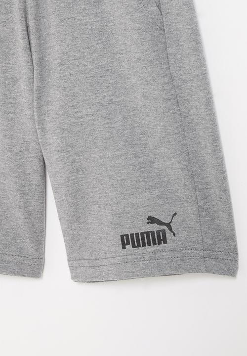 PUMA - Ess sweat shorts b - medium gray heather