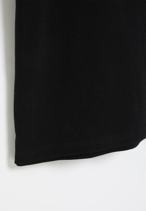 POLO - Boys austin short sleeve golfer - black
