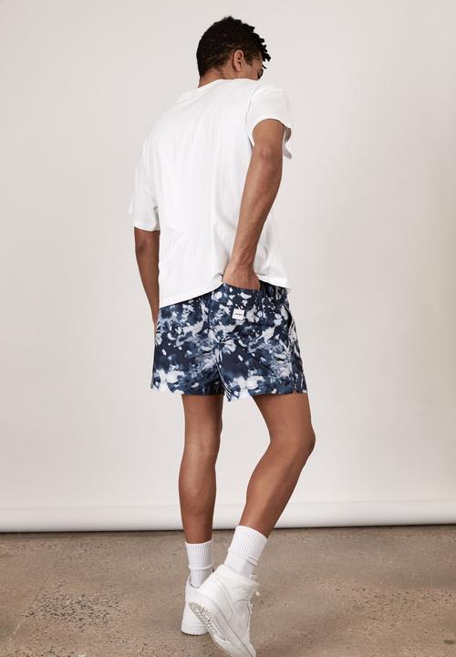 Factorie - Resort short - grey tie dye