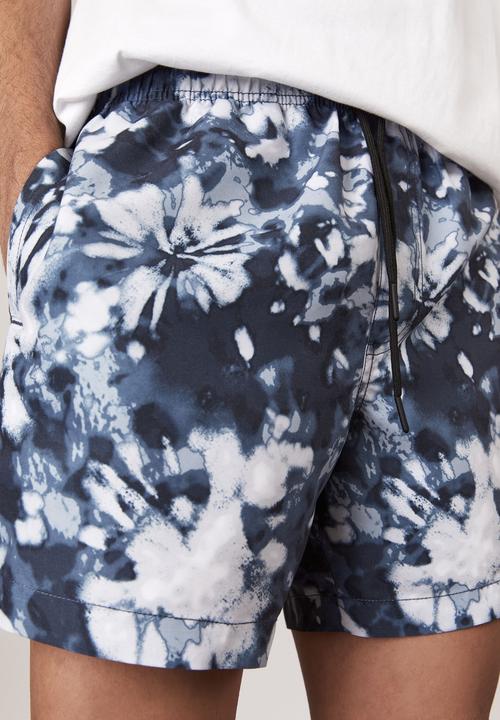 Factorie - Resort short - grey tie dye
