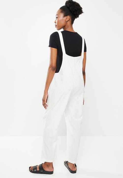 dailyfriday - Wide leg romper - off white
