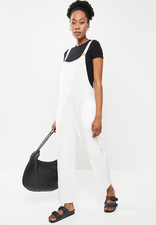 dailyfriday - Wide leg romper - off white