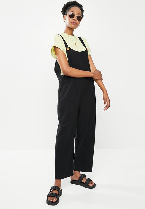 dailyfriday - Wide leg romper - black
