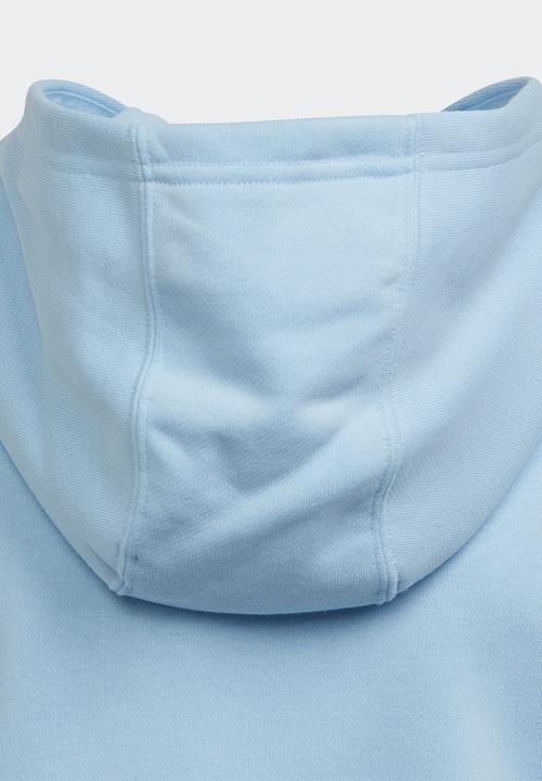 adidas Originals - Crop hoodie - clear sky