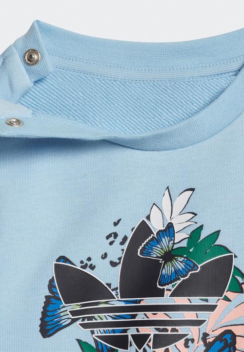 adidas Originals - Crew set - clear sky & haze coral 