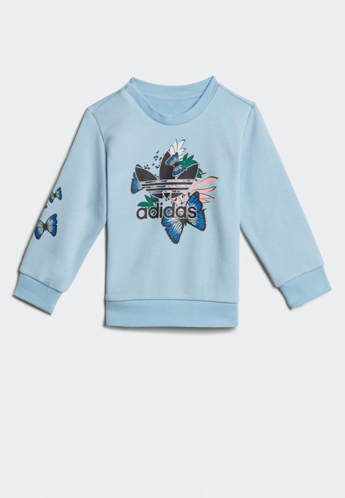 adidas Originals - Crew set - clear sky & haze coral 