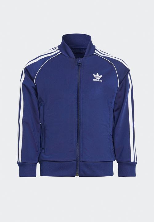 adidas Originals - Boys sst tracksuit - night sky & white