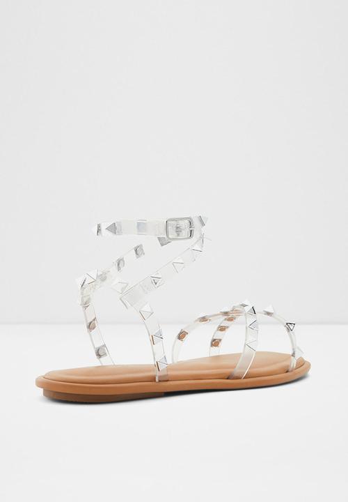 ALDO - Ravelijn leather sandal - clear