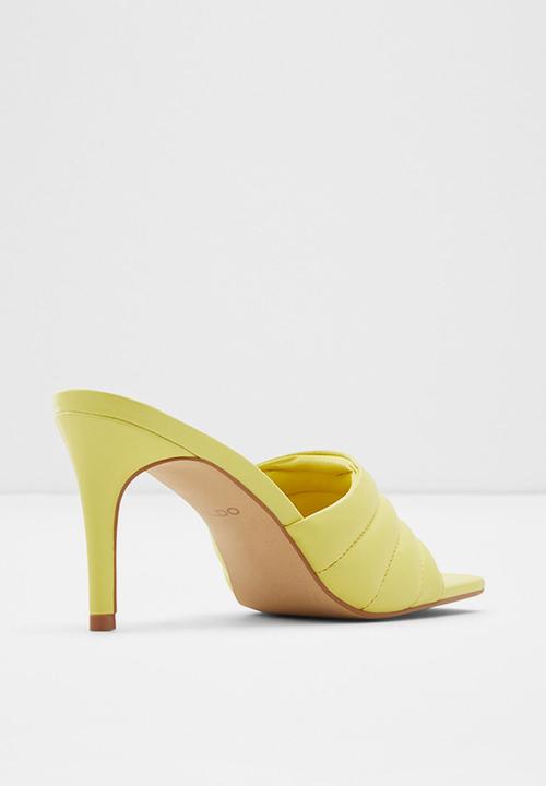 ALDO - Daniellita leather heel - bright green