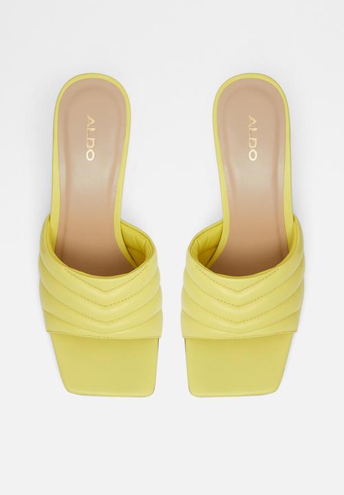 ALDO - Daniellita leather heel - bright green
