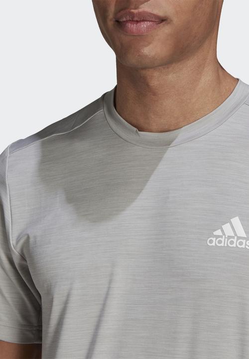 adidas Performance - AEROREADY DESIGNED 2 MOVE SPORT STRETCH TEE - grey