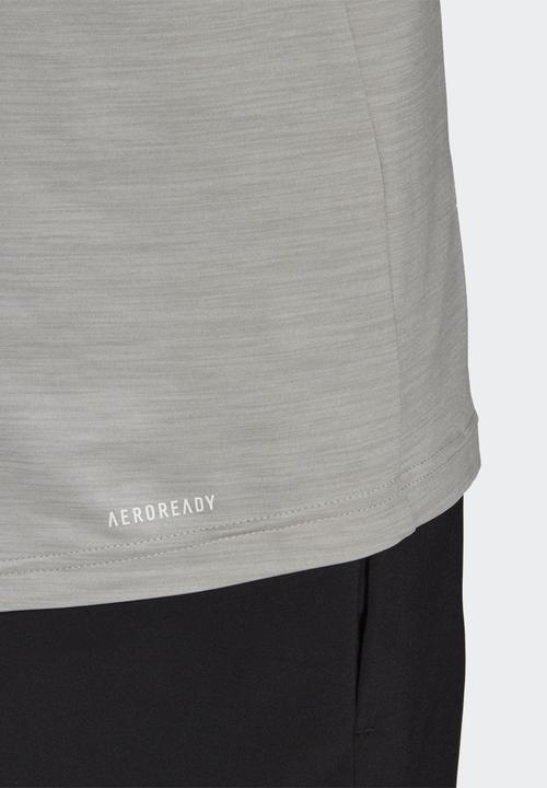adidas Performance - AEROREADY DESIGNED 2 MOVE SPORT STRETCH TEE - grey