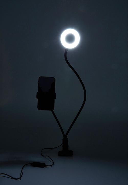 Typo - Bend & snap 9cm ring light - black