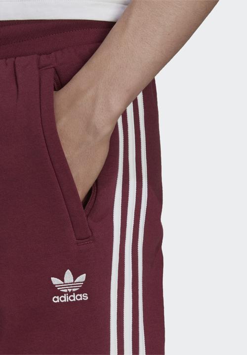 adidas Originals - ADICOLOR CLASSICS 3-STRIPES PANTS - burgundy